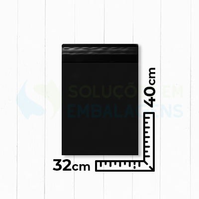 ENVELOPE ECOMMERCE 30X40 PRETO